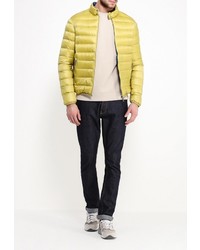 Мужская желтая куртка-пуховик от Baon