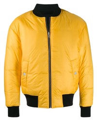 Мужская желтая куртка-пуховик от Calvin Klein Jeans Est. 1978