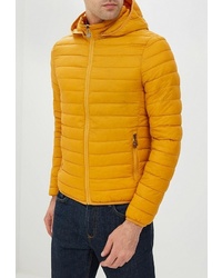 Мужская желтая куртка-пуховик от Forex