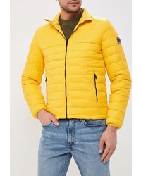 Мужская желтая куртка-пуховик от Fresh Brand