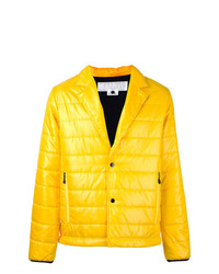 Мужская желтая куртка-пуховик от Ganryu Comme Des Garcons