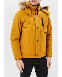 Мужская желтая куртка-пуховик от Helly Hansen