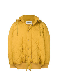 Мужская желтая куртка-пуховик от Henrik Vibskov