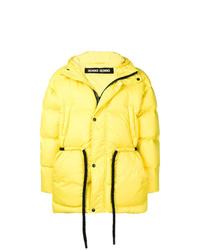 Мужская желтая куртка-пуховик от Ienki Ienki