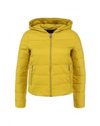 Женская желтая куртка-пуховик от Motivi
