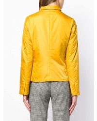 Женская желтая куртка-пуховик от Aspesi