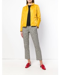 Женская желтая куртка-пуховик от Aspesi