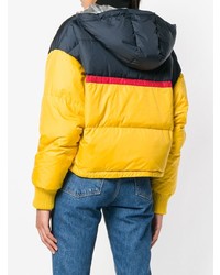 Женская желтая куртка-пуховик от Iceberg