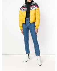 Женская желтая куртка-пуховик от Iceberg