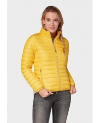 Женская желтая куртка-пуховик от Tom Tailor
