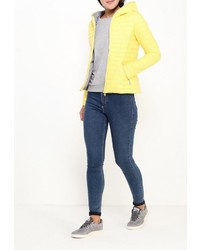 Женская желтая куртка-пуховик от Z-Design