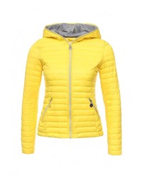 Женская желтая куртка-пуховик от Z-Design