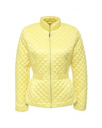 Женская желтая куртка-пуховик от Zarina