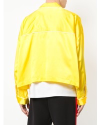 Мужская желтая куртка-рубашка от Jieda