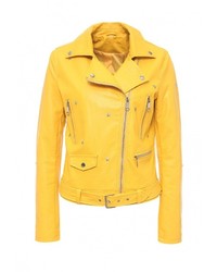 Женская желтая куртка от B.Style