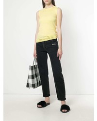 Женская желтая майка от Humanoid