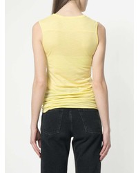 Женская желтая майка от Humanoid