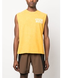 Мужская желтая майка от OVER OVE