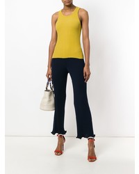 Женская желтая майка от Simon Miller