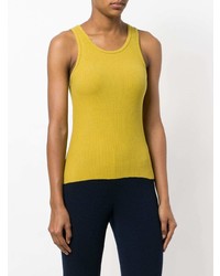 Женская желтая майка от Simon Miller