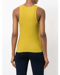 Женская желтая майка от Simon Miller