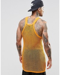 Мужская желтая майка от Reclaimed Vintage