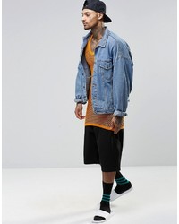 Мужская желтая майка от Reclaimed Vintage