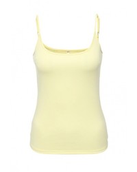 Женская желтая майка