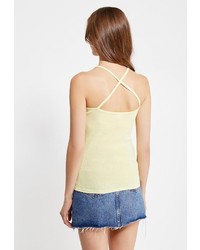 Женская желтая майка от Спартак