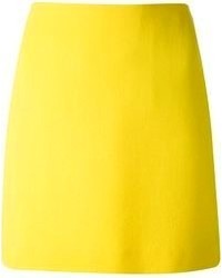 Желтая мини-юбка от P.A.R.O.S.H.
