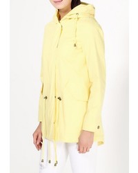 Женская желтая парка от B.Style