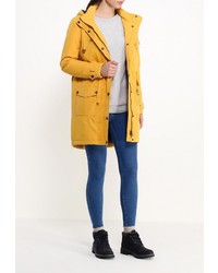 Женская желтая парка от Baon