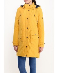 Женская желтая парка от Baon
