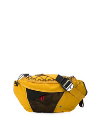 Мужская желтая поясная сумка из плотной ткани от Klättermusen
