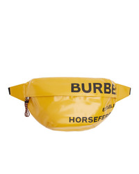 Мужская желтая поясная сумка от Burberry