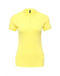 Женская желтая рубашка поло от Baon