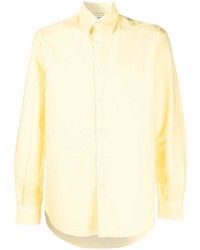Мужская желтая рубашка с длинным рукавом от Aspesi