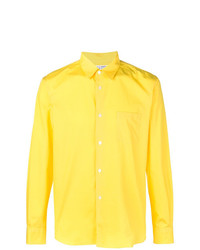 Мужская желтая рубашка с длинным рукавом от Comme Des Garçons Shirt Boys