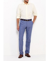 Мужская желтая рубашка с длинным рукавом от STENSER