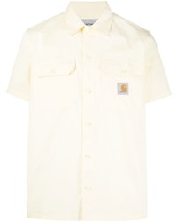 Мужская желтая рубашка с коротким рукавом от Carhartt WIP