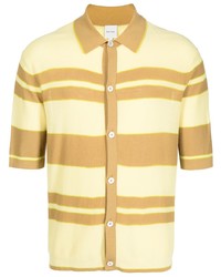 Мужская желтая рубашка с коротким рукавом от Paul Smith