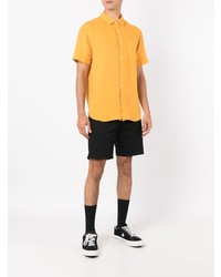 Мужская желтая рубашка с коротким рукавом от OSKLEN