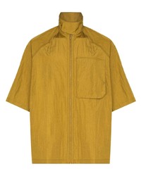 Мужская желтая рубашка с коротким рукавом от Tom Wood