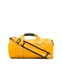 Женская желтая спортивная сумка из плотной ткани от Diesel