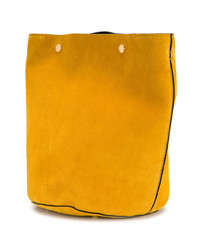 Желтая сумка-мешок от Marni