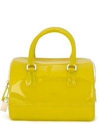 Женская желтая сумка от Furla