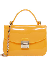 Женская желтая сумка от Furla