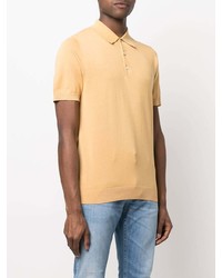 Мужская желтая футболка-поло от Closed