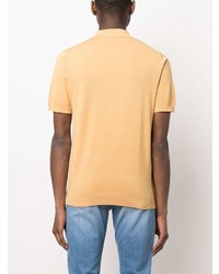 Мужская желтая футболка-поло от Closed