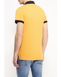 Мужская желтая футболка-поло от BLEND